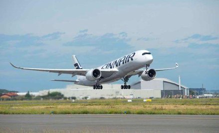 Pierwszy europejski A350 już w Helsinkach