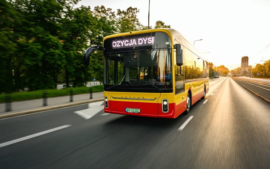 MZA w Warszawie podpisały umowę na dostawę 30 elektrycznych autobusów Yutong U12