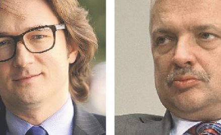 Marek Południkiewicz (z lewej) został tymczasowym prezesem zarządu MNI. Robert Gwiazdowski przewodni