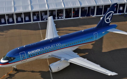 Suchoj Superjet 100 uziemoiny z powodu wykrycia usterki