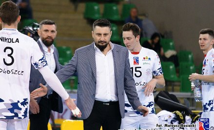 Jakub Bednaruk, trener siatkarzy Chemika Bydgoszcz