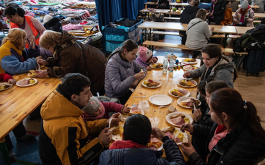 Punkt recepcyjny dla uchodźców z Ukrainy zorganizowany w Szkole Podstawowej im. gen. Nikodema Sulika
