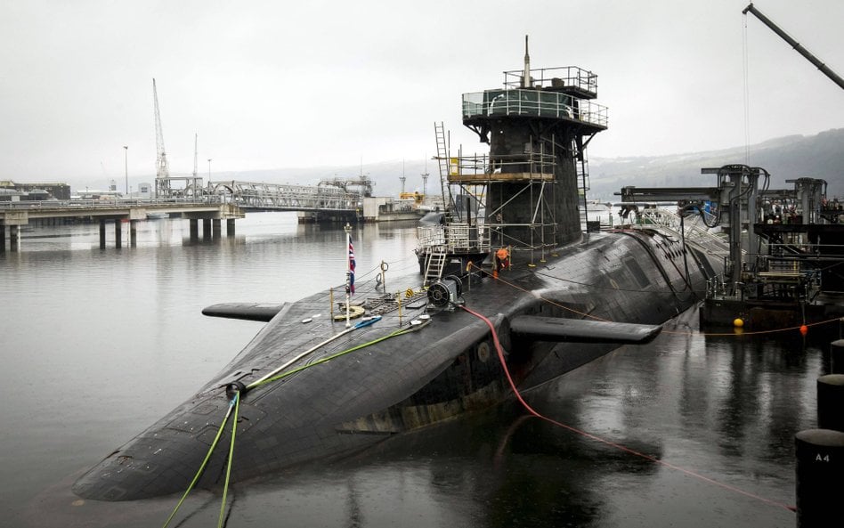 HMS Vigilant, jeden z czterech brytyjskich okrętów zdolnych przenosić broń atomową