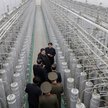 Kim Dzong Un w zakładzie produkcji materiałów jądrowych w nieujawnionym miejscu w Korei Północnej