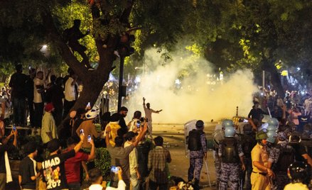 W Delhi protestujący starli się z policją