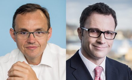 Piotr Krupa, prezes Kruka (z lewej), oraz Krzysztof Borusowski, prezes firmy Best.