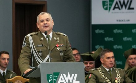 Szef Sztabu Generalnego Wojska Polskiego gen. Wiesław Kukuła podczas inauguracji roku akademickiego 