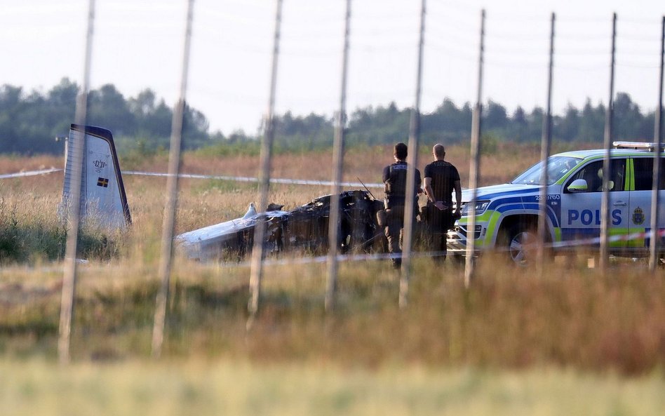 Szwecja. W katastrofie samolotu zginęło 9 osób