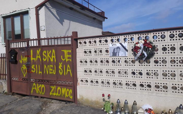 W tym domu we wsi Velka Mača pół roku temu zamordowano dziennikarza Jána Kuciaka i jego narzeczoną M