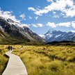 Park Narodowy Aoraki/Mount Cook w Nowej Zelandii.