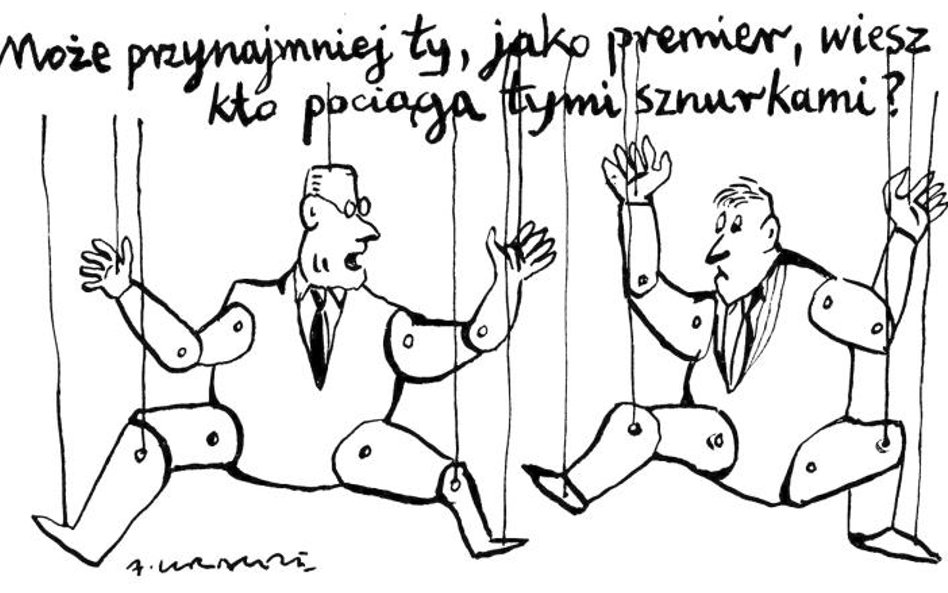 Komentarz rysunkowy. Może przynajmniej Ty, jako premier