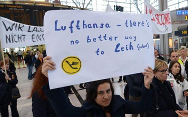 W wyniku wczorajszego strajku pracowników naziemnych Lufthansy, przewoźnik mógł stracić około 20 mln