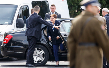 Rządzący nie od dziś (na zdjęciu była premier Beata Szydło) lubują się w autach klasy premium