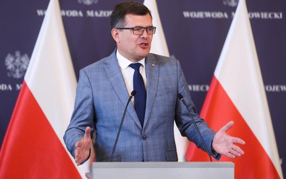 Wiceminister rozwoju i technologii Piotr Uściński