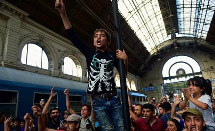 Chaos w Budapeszcie. Frustracja uchodźców