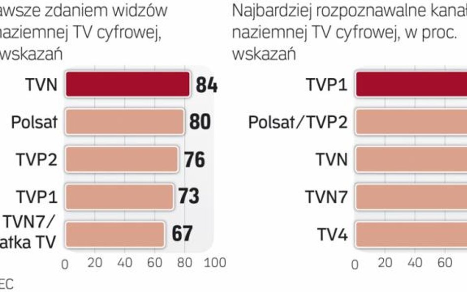 Co widzowie oglądają w naziemnej telewizji