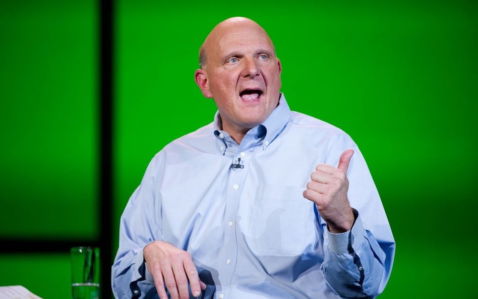 Steve Balmer, były prezes Microsoft