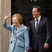 David Cameron przyjął Margaret Thatcher niedługo po zwycięstwie wyborczym w 2010 r.