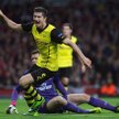Robert Lewandowski w pierwszym meczu z Arsenalem w Londynie zdobył dla Borussii zwycięskiego gola.