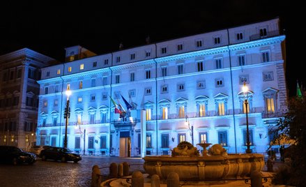 Pałac Chigi - siedziba Rady Ministrów i oficjalna rezydencja premiera Włoch