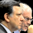 Od lewej: Jose Barroso i Herman Van Rompuy