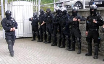 Funkcjonariusze jednej z czeskich jednostek specjalnych