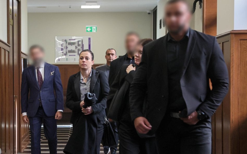 Natasza Geldon w sądzie