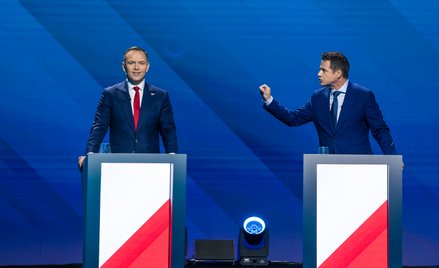 Karol Nawrocki i Rafał Trzaskowski