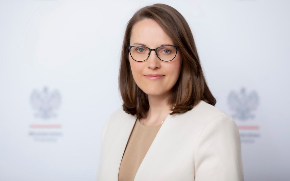 Magdalena Rzeczkowska, minister finansów.