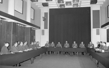 Posiedzenie Wojskowej Rady Ocalenia Narodowego 14 grudnia 1981 roku