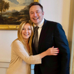 Giorgia Meloni i Elon Musk