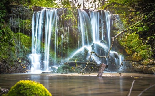 Wodospad w Polance Horynieckiej fot. Arch. Podkarpackie.Travel (A. Mróz)