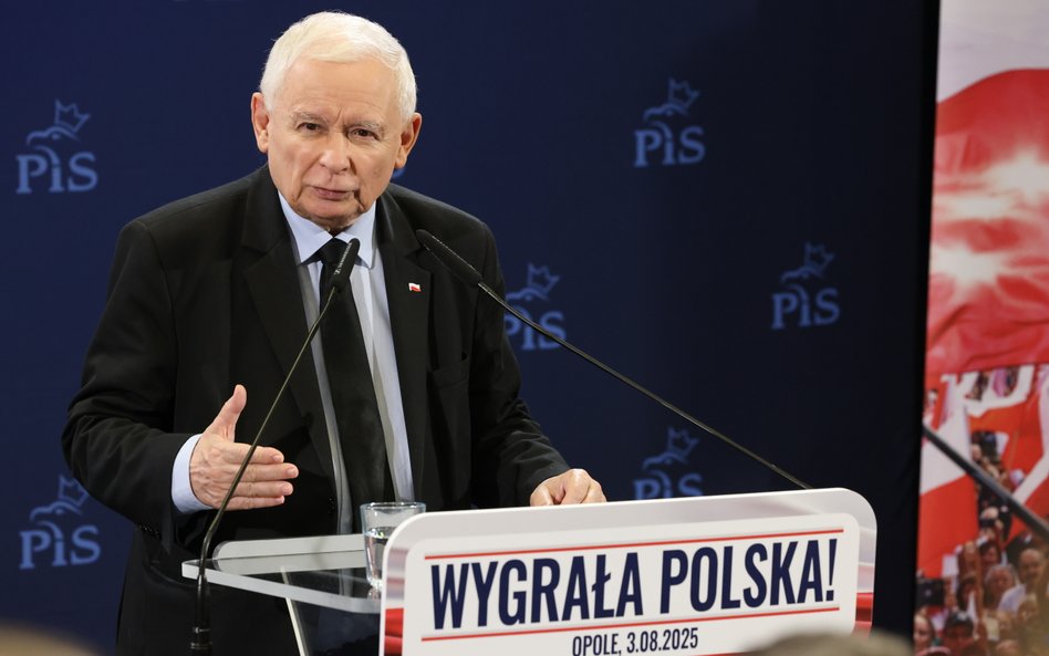 Prezes PiS Jarosław Kaczyński