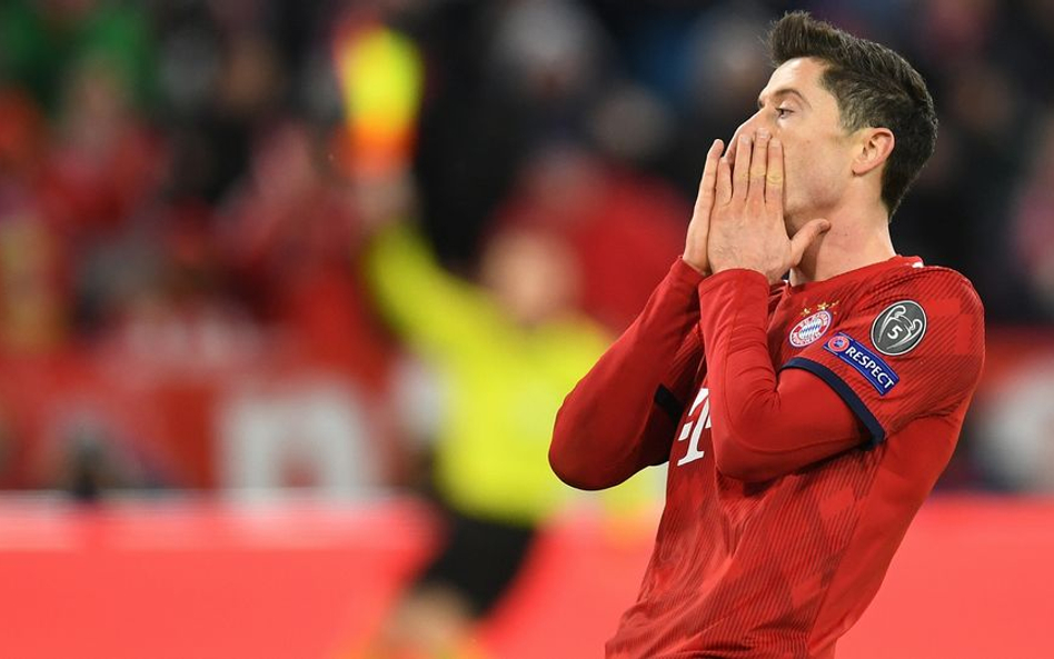 Liga Mistrzów: Barcelona rozbija Lyon, Lewandowski odpada