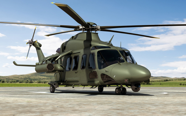 Wizualizacja śmigłowca wielozadaniowego AW139W z PZL-Świdnik dla Sił Zbrojnych.