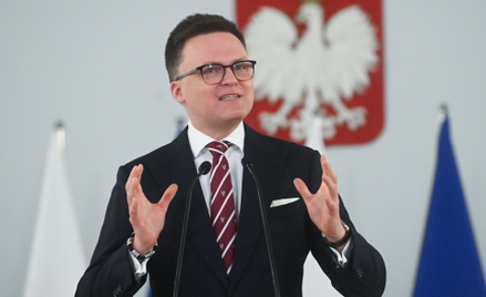 Marszałek Sejmu Szymon Hołownia