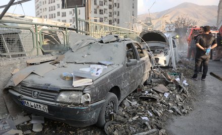 Teheran po izraelskich atakach
