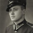 Jan Nowak-Jeziorański (wł. Zdzisław Antoni Jeziorański) jako podchorąży artylerii konnej, 1936 r.