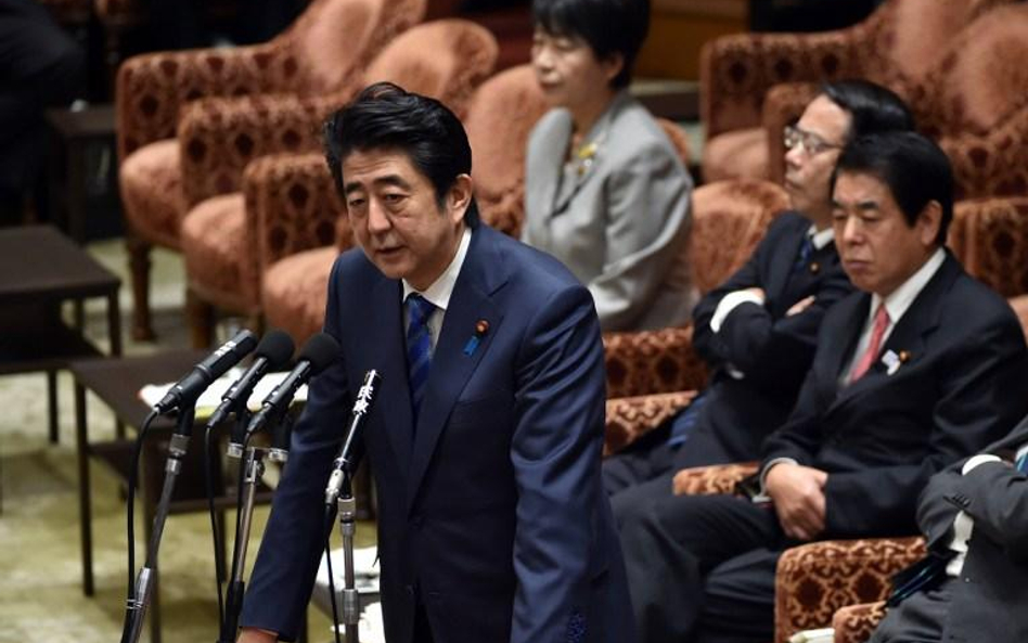 Premier Japonii Shinzo Abe