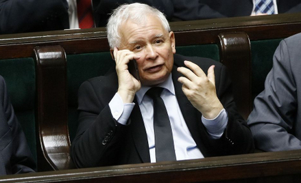 Kaczyński do działaczy ostro o senatorach. "W koalicji z PO"