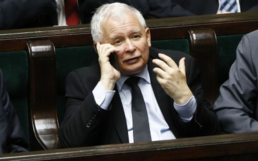 Kaczyński do działaczy ostro o senatorach. "W koalicji z PO"