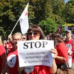 Protest pracowników sądów i prokuratury