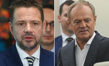 Rafał Trzaskowski i Donald Tusk