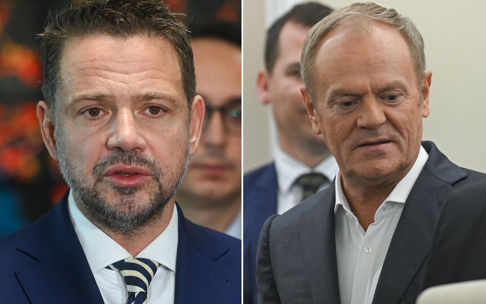 Rafał Trzaskowski i Donald Tusk