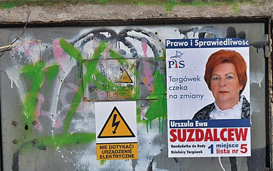 Po wyborach 2010 ZOM: – Przykład nielegalnego plakatowania