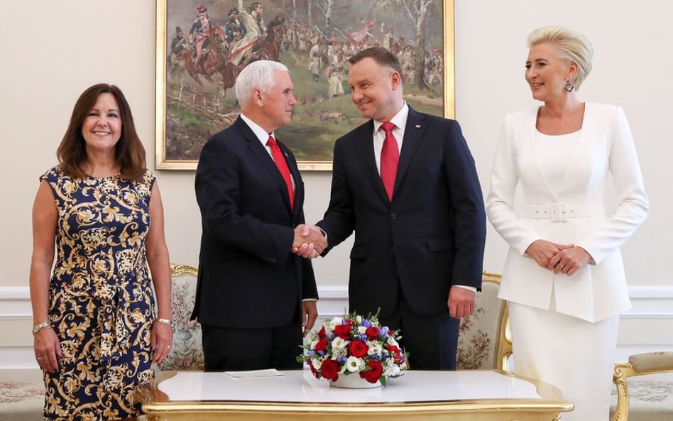 Rozpoczęło się spotkanie Duda-Pence