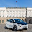 BMW i3 z parku Kancelarii Prezydenta RP