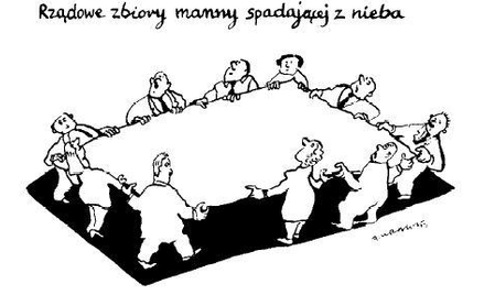 Komentarz rysunkowy. Manna