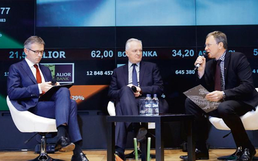 Uczestnicy debaty „Rzeczpospolitej” (od lewej): Jacek Szwajcowski, prezes grupy Pelion i PRB, Jarosł