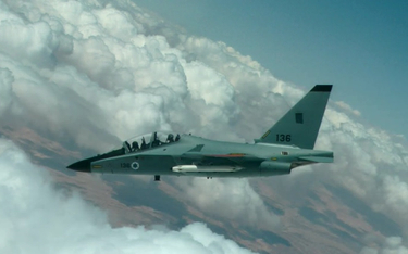 Samolot szkolenia zaawansowanego Leonardo M-346 Lavi izraelskiego lotnictwa. Fot./Siły Powietrzne Iz